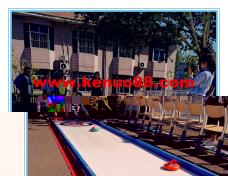 冰雪東奧 旱地冰壺賽道，旱地冰壺賽道廠家 科諾品質(zhì)商家